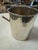 Modern 1970s Stainless Steel Ice Bucket With Side Handles For Sale - Image 3 of 8