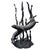 Bronzed Metal Swimming Otters in Kelp Garden Fountain Sculpture For Sale - Image 11 of 16