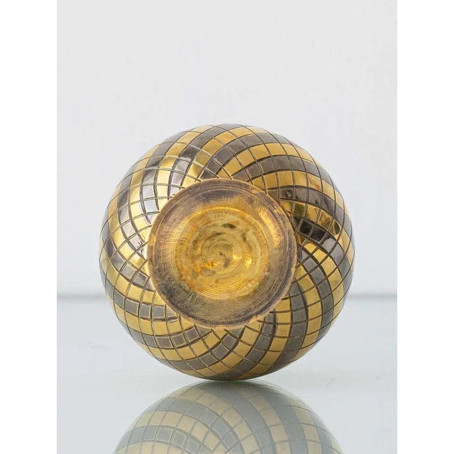 Vintage Hollywood Regency Brass Pineapple Ice Bucket, 1970s For Sale - Image 10 of 11