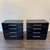 This is a pair of bachelor’s chest designed by Raymond Loewy for Mengel Furniture. They are ebony lacquered oak with a...