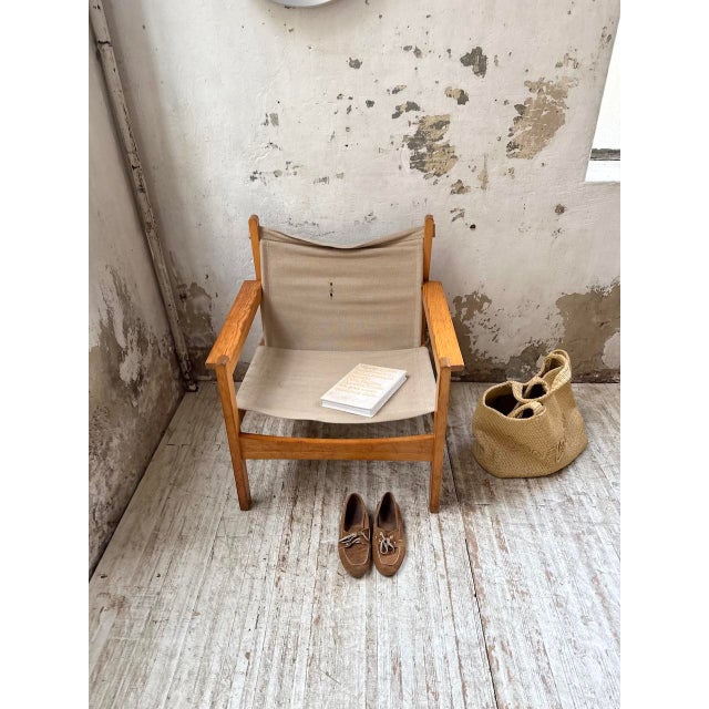 Safari Armchair in Pine by Rold Rastad and Adolf Relling for Sørlie Möbler, 1960s For Sale - Image 15 of 18