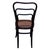 1920s Early 1920s Modernist Bent Oak & Cane Chair No. 144 Attributed to Thonet For Sale - Image 5 of 6