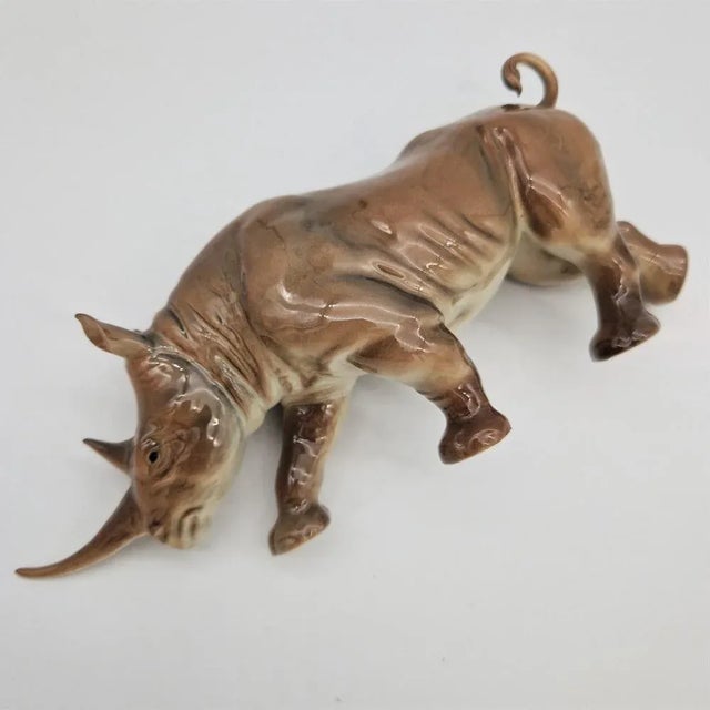 Porcelain Figure Pointed Mole from Göbel, 1970s, in Flawless conditions. Designed 1970 to 1979 This piece has an...