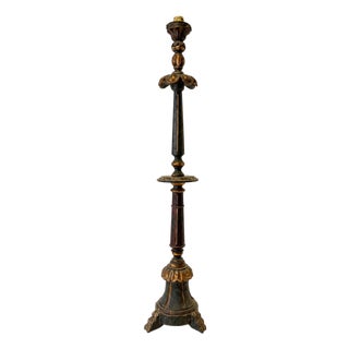 Large Portuguese Torch Holder, 1800s For Sale