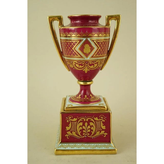 Empire Style Porcelain Vase with Mythological Scene by F. Koller for the Imperial Manufactory in Vienna, Austria, Late 1700s For Sale - Image 5 of 18