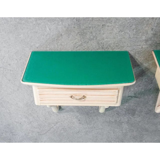 1940s Italian Bedside Tables in the Style of Valabrega, Set of 2 For Sale - Image 5 of 9