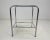 Functionalist Chrome & Wood Side Table, 1950s For Sale - Image 9 of 10