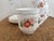 Mid 20th Century French Arcopal Cups and Saucers, Set of Three For Sale In Dallas - Image 6 of 10
