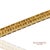 Metal 12.50 Ct Natural Yellow Sapphire Princess Cut Bracelet in 18k Yellow Gold For Sale - Image 7 of 13