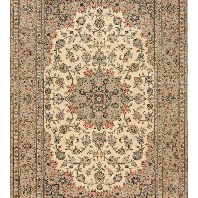 Middle Eastern Hand-Knotted Rug For Sale - Image 3 of 11