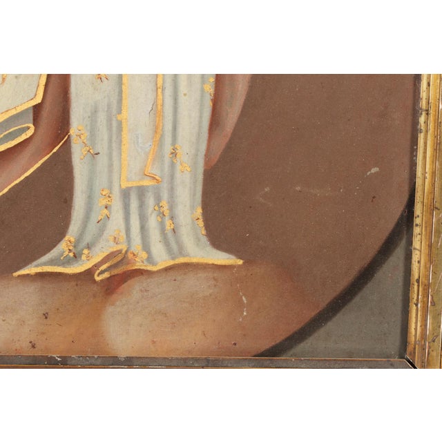 Our Lady of Mercy, Oil on Canvas, 19th Century For Sale - Image 9 of 16