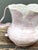 Vintage Slab Built Studio Pottery Pale Pink Vase For Sale - Image 9 of 12