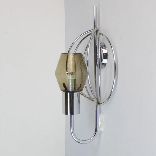 Optical Pop Wall Lamp, 1960s, in Very Good conditions. Designed 1960 to 1969 European Plug (up to 250V).The wiring of this...