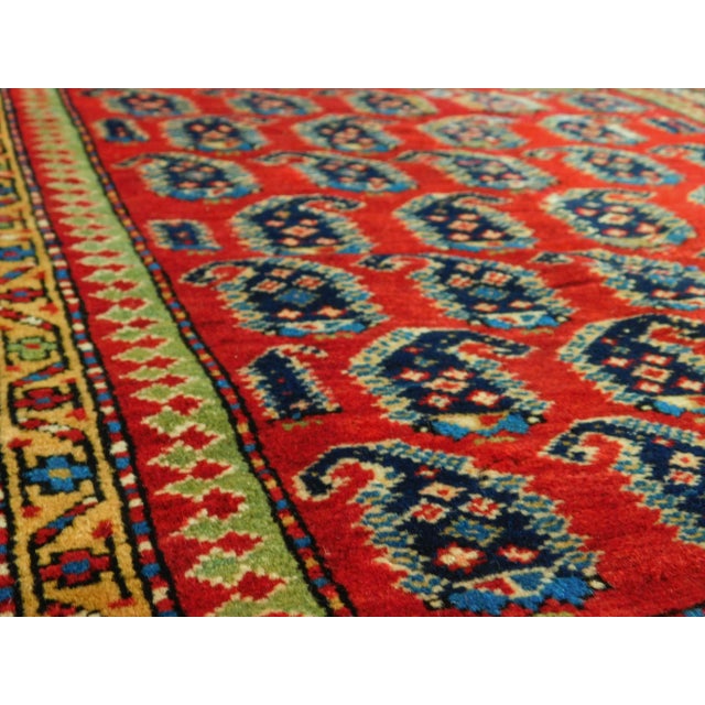Textile Vintage Turkish Prayer Rug- 3′ × 4′1″ For Sale - Image 7 of 13
