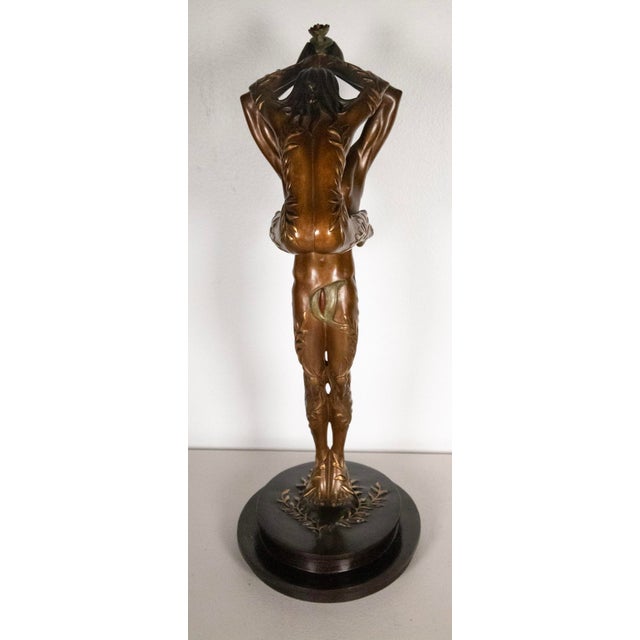 1990s 1990s Erte - Les Amants (The Lovers) - Limited Edition Bronze Sculpture - 19 " H For Sale - Image 5 of 9