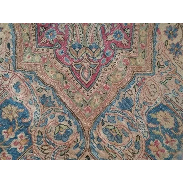 Beige 1940's Persian Lavar Kerman Palace Rug, 12' X 21' For Sale - Image 8 of 11