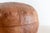 Vintage Cognac Leather Ottoman or Pouf Attributed to De Sede, Switzerland, 1970s For Sale In Miami - Image 6 of 7