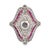 Contemporary 1920s Art Deco Style 1.75 Carat Diamond Ruby Platinum Ring, Size 7.75 For Sale - Image 3 of 6