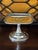 Mid-Century Modern 1940s Hotel Silver Plate Platter Pedestal Candy Dish, “The Roosevelt Nyc” For Sale - Image 3 of 10