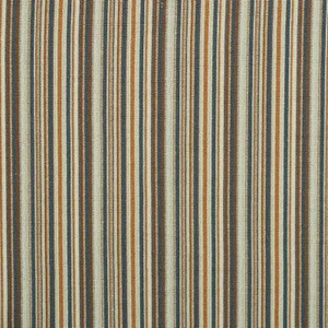 Schumacher Sinoir Stripe Fabric in Neutral