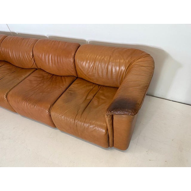 Modular Leather Sofa from Wittmann, Set of 5 For Sale - Image 11 of 17
