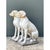 Mid 20th Century Vintage Cement Dog Sculptures - A Pair For Sale - Image 5 of 12