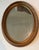 French Provincial French Louis XVI Style Gold Oval Wall Mirror For Sale - Image 3 of 18