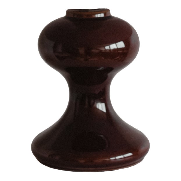The Cordovan Hourglass Table Lamp in Ceramic For Sale
