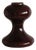 The Cordovan Hourglass Table Lamp in Ceramic For Sale