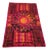 Mid-Century Modern Handmade Rya Rug with Sunburst in Wool, Denmark, 1970s For Sale