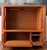 Dyrlund Vintage 1970s Dyrlund Danish Modern Teak Rolling Tv / Media Cabinet With Tambour Doors For Sale - Image 4 of 17