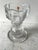 20thC. MCM Pertti Santalahti Humppila Clear Glass Candle Holder For Sale - Image 4 of 6