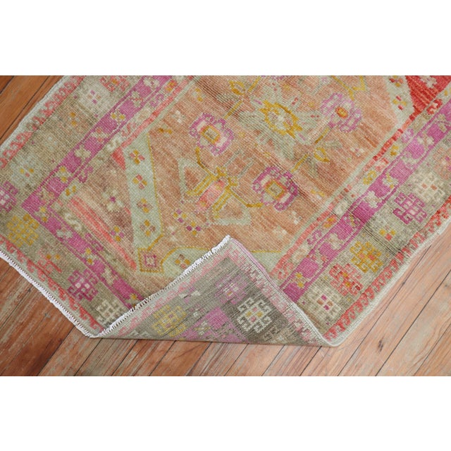Early 20th Century Antique Zabihi Collection Turkish Ghiordes Rug - 2'6" x 3'4" For Sale - Image 5 of 8