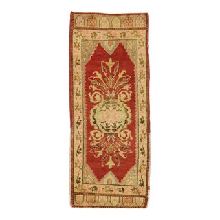 Vintage Turkish Yastik Rug - 01'06 X 03'07 For Sale