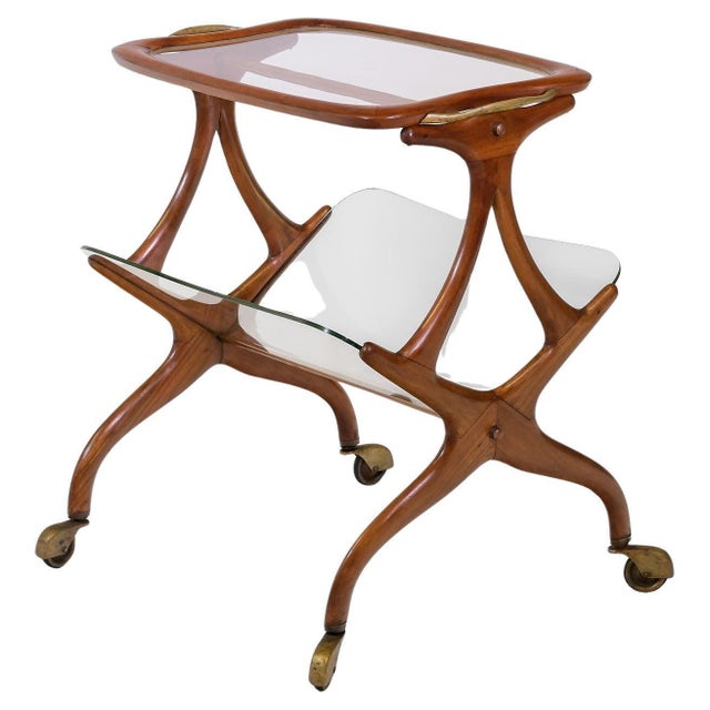 Mid-Century Modern Italian Magazine Rack by Cesare Lacca, 1950s For Sale - Image 18 of 18