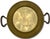 Very Large Mid 1800s Antique Heavy Brass & Hand Wrought Iron Hearth or Stove Top Cooking Pot 18 Inches Long! For Sale - Image 12 of 18