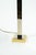Hollywood Regency Table Lamp in Gold and Chrome with Fabric Shade from Maison Jansen, 1970s, in Very Good conditions....
