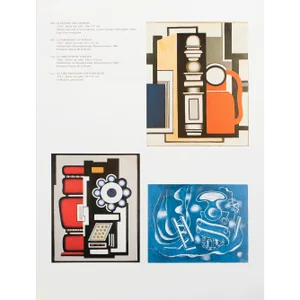 1990 After F. Leger "Composition", "The Ball Movement", "The Corkscrew", Full-Color Print