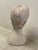 Mid-Century Modern Vintage 1970s Hat Wig Stand Head Store DIsplay Long Neck Ceramic Mannequin For Sale - Image 3 of 12