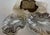 1980s Shell Shaped Silver Plate Sweet Dishes on Ball Feet - a Pair For Sale - Image 10 of 13
