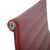 Red EA-109 Chair in Red Leather by Charles and Ray Eames, 2007 For Sale - Image 8 of 18