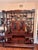 2000 - 2009 Asymmetrical Multi-Tiered Curio Cabinet / Display Hutch: For Sale - Image 5 of 9