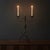 The Touch of Midas: The Antique Gold Candelabra ️ Every room deserves a touch of luxury, a piece that catches the light...