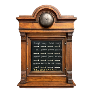 Early 20th Century Edwardian Annunciator