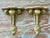 infuse your interiors with the opulent charm of Old World Europe with this striking pair of vintage Italian giltwood wall...