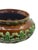 Bordallo Pinheiro Bordallo Pinheiro Jardinière Bowl With Frogs & Artichoke Leaf Border For Sale - Image 4 of 10