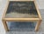 Vintage Oak & Steel Top Square Coffee Table For Sale - Image 4 of 12