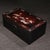 This is a magnificent vintage Chinese hardwood box (likely Zitan or high-quality Rosewood), featuring exquisite Mother-of-...