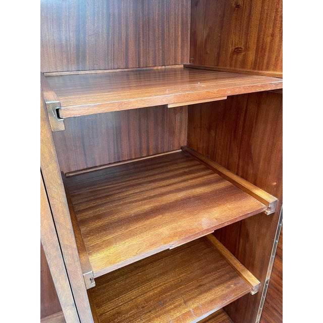 Art Deco Style Walnut Veneer Wardrobe, 1930s For Sale - Image 6 of 18