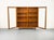 Brown Teak Cabinet with Glass Doors from Omann Jun, 1960s For Sale - Image 8 of 18